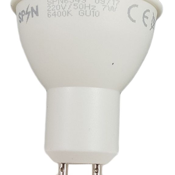 Bec Led Gu10, model R50, 7W=55W, lumina calda
