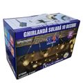 Ghirlanda 6.5m cu 10 becuri lumina calda si panou solar 5V 1.2W