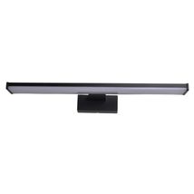 Corp led baie negru 12W 4000K 600mm IP44 lumina neutra
