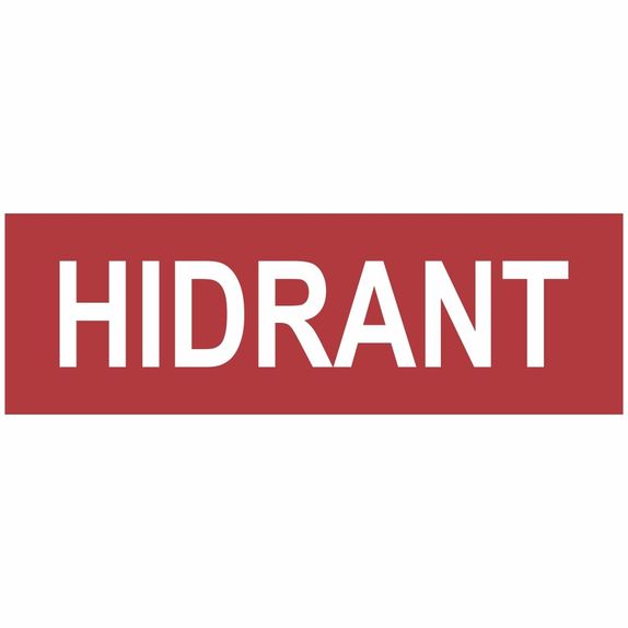 Autocolant hidrant pentru lampa exit 30 led SPN7901X