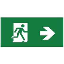 Autocolant sageata dreapta pentru lampa exit 18 led 