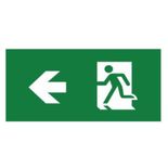 Autocolant sageata stanga pentru lampa exit 30 led SPN7901X