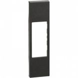 Capac pentru conectori RJ si A/V si lampa de siguranta Bticino Living Now negru