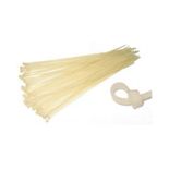 Coliere Albe 300X4.8 100 Buc/Pg