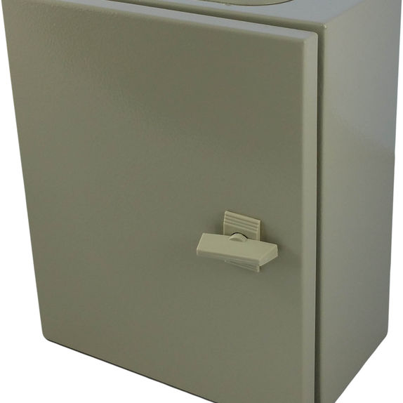 Dulap Metal +contrapanou + cheita IP65 300X250X150