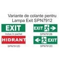 LAMPA EXIT 16 LED 6500K IP65