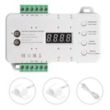CONTROLLER BANDA LED, 16 TREPTE 1 Fir 12/24VDC 