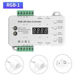CONTROLLER BANDA LED, 16 TREPTE 1 Fir 12/24VDC RGB