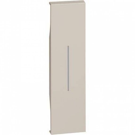 Tasta, Placa, Capac Intrerupator iluminabila 1 Modul pentru Bticino Living NOW Nisip