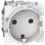 Priza schuko standard german 2P+N 16A 250V 2M Bticino Living NOW