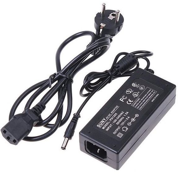 Stecher alimentare banda LED 12V, 60W, 5A