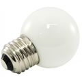 Bec LED 1W E27 model glob G45 Lumina Rece 6500K
