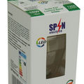 Bec Filament E27, model A60, 10W=100W, 6500K, lumina rece