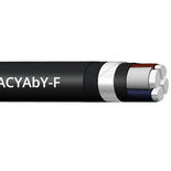 Cablu armat din aluminiu ACYABY 3x120 + 70mmp 