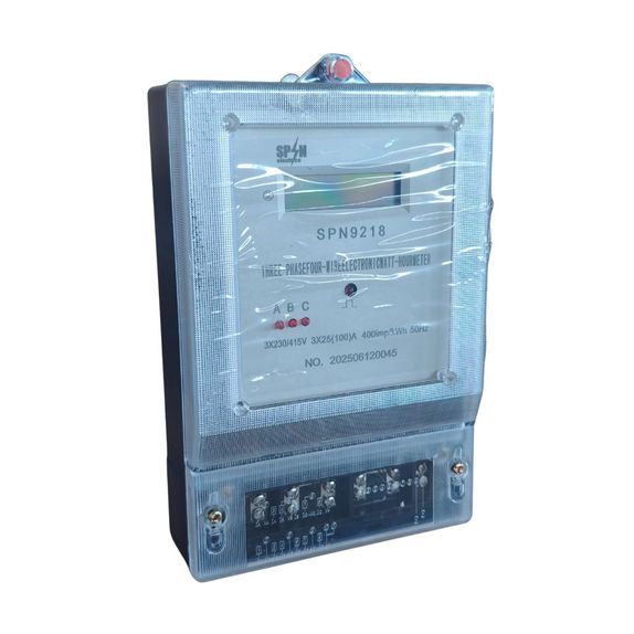 Contor Electronic Monofazic 230VAC 100A SPN