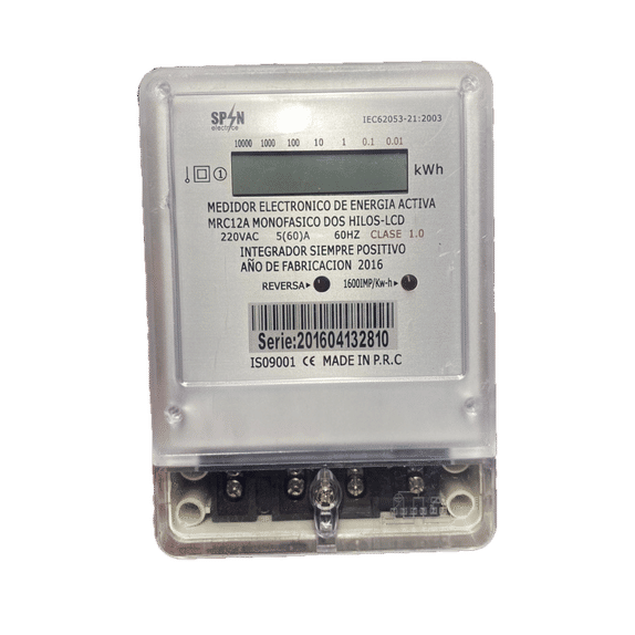 Contor Electronic Monofazic 230VAC 100A SPN