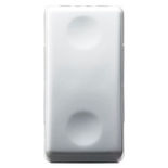 Intrerupator modular cap cruce Gewiss GW20579, alb - 1 modul