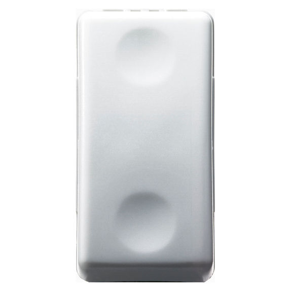 Intrerupator modular cap scara Gewiss GW20576R, alb - 1 modul