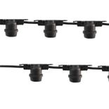 Ghirlanda luminoasa, 10m, interconectabil, E27, IP65, 10m