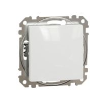 Intrerupator cap cruce alb Sedna Design Schneider SDD111107