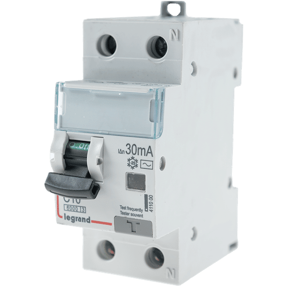 Disjunctor cu diferential 1P+N 10A 30MA Legrand 7884-411000
