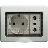 Doza 3 module bticino 25503 - montaj aplicat