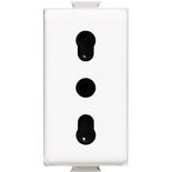Priza simpla, alb bticino AM5180 - 1 modul