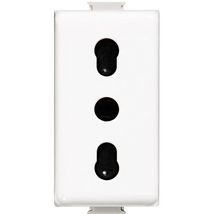 Priza simpla, alb bticino AM5180 - 1 modul