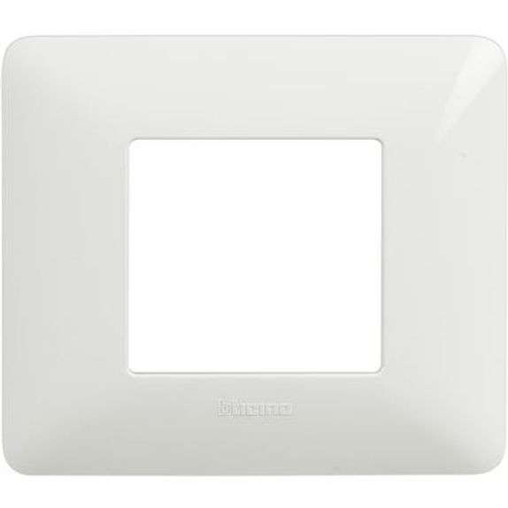 Rama ornamentala alb bticino AM4802BBN - 2 module