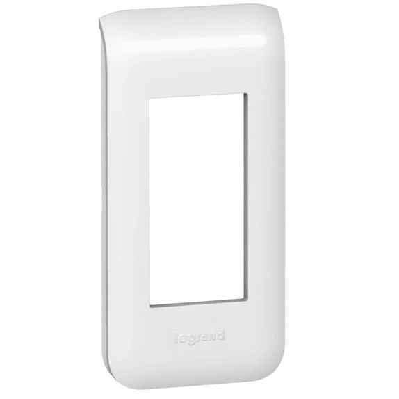 Rama intrerupator alba Legrand Mozaic 078801 - 1 modul