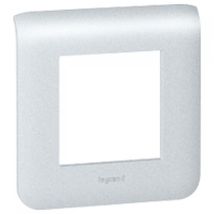 Rama intrerupator aluminiu Legrand Mozaic 079002 - 2 module