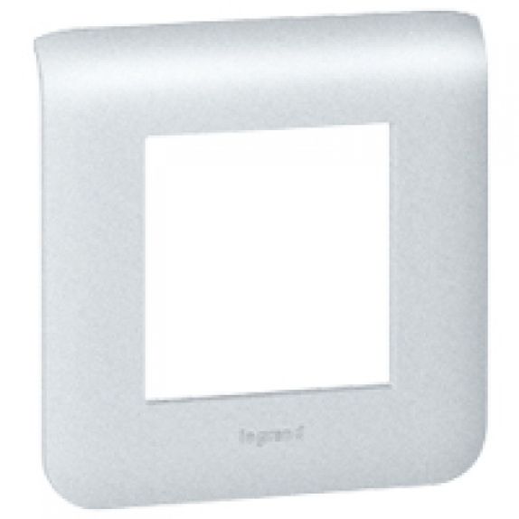 Rama intrerupator aluminiu Legrand Mozaic 079002 - 2 module