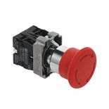 BUTON TIP CIUPERCA ST OPRIRE DE URGENTA 1NC 230V 3A ROSU 40MM 7