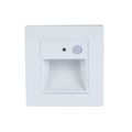 Spot led perete 1W alb cu senzor 3000k lumina calda