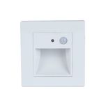 Spot led perete 1W alb cu senzor 3000k lumina calda