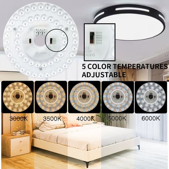 MODUL LED PT APLICA FI/170 REGLABIL 12W/18W/24W 1390LM/2100LM/2800LM 5CCT