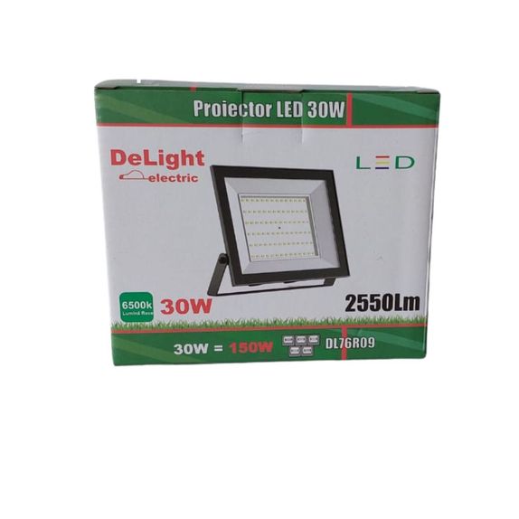Proiector LED 30W 2550lm IP65 6500K 141X121MM