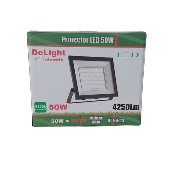 Proiector LED exterior 50W 4250lm IP65 6500K 175X152MM