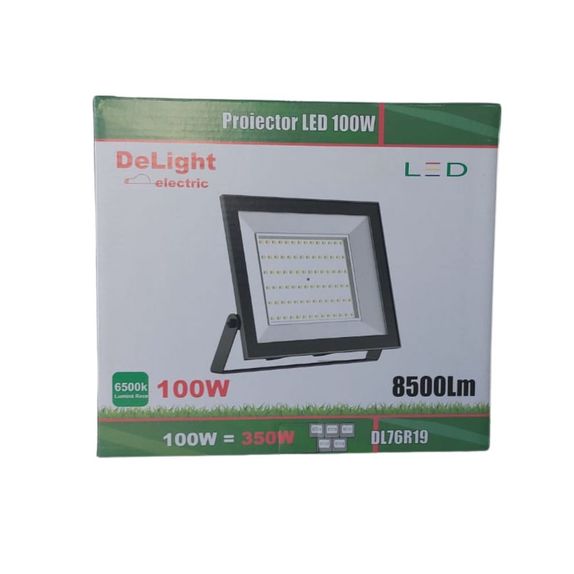 Proiector LED 100W 8500lm IP65 6500K 251x225MM