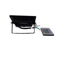 Proiector LED RGB - 16 culori + 4 jocuri de culori, 10W, IP65, telecomanda IR cu 21 taste 98x70mm