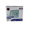 Proiector Led SMD Galaxy Alb, 50W=100W, 6400K, lumina rece 178x150x28