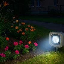 Proiectoare LED Rotunde Iris, 20W=100W, 6400K, lumina rece, alb, 3+1GRATIS 