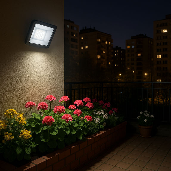 Proiector Led 50W Gradina SMD Galaxy, 50W=250W, 4100K, lumina neutra 178x150mm