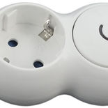Prelungitor cu 3 prize si intrerupator cu contact de protectie