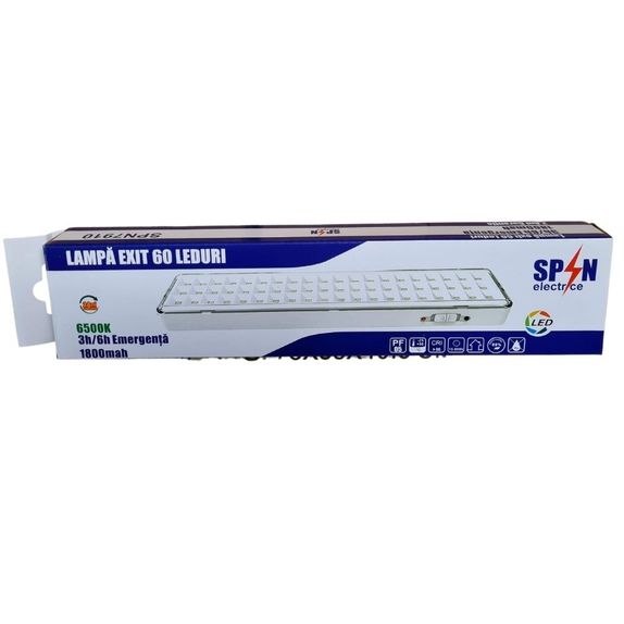 LAMPA EXIT 60 LED 6500K