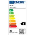 Spot Led Slim incastrat Ø225, 30W=200W, 3000K, lumina calda