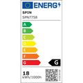 Spot Led Slim Patrat 225x225mm, 18W=150W, 4100K, lumina neutra