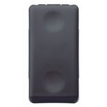 Intrerupator modular cap scara Gewiss GW21576, negru - 1 modul