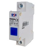 LAMPĂ SEMNALIZARE ȘINĂ DIN 230V ALBASTRU