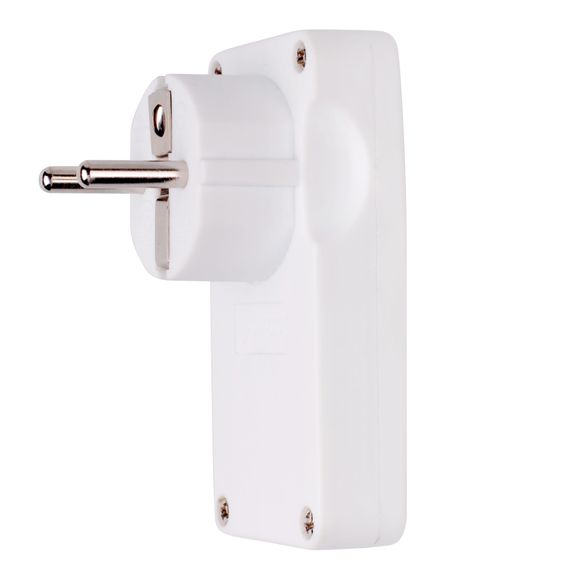 Stecher cu CP, 16A, Plat cu intrerupator